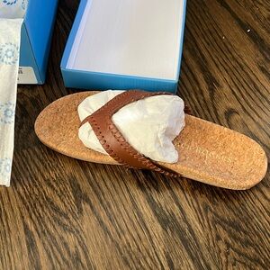 Jack Rogers Thelma Comfort Flip Flops size 9, NIB